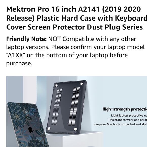 MacBook Pro Case for 2019-2020 Release Model A2141 - Picture 12 of 16